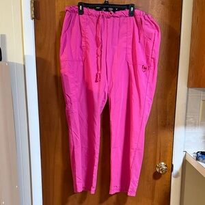 Pink Scrub Pants
